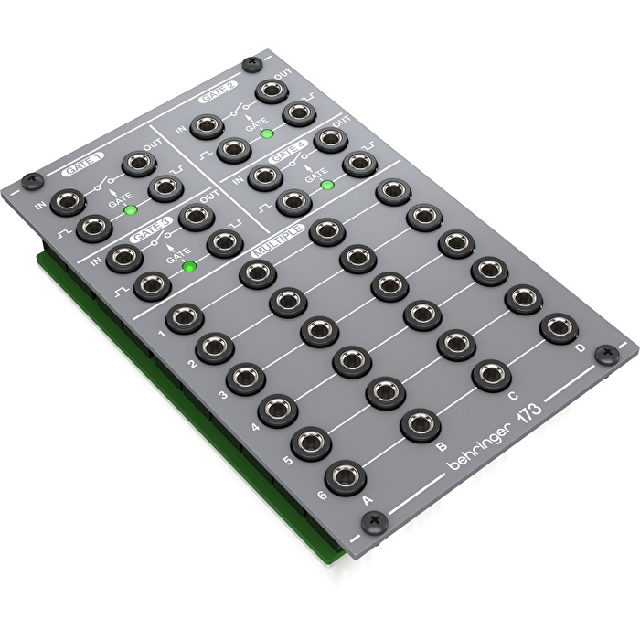 BEHRINGER Eurorack için Efsanevi Analog Dörtlü Kapı ve Çoklu Modül